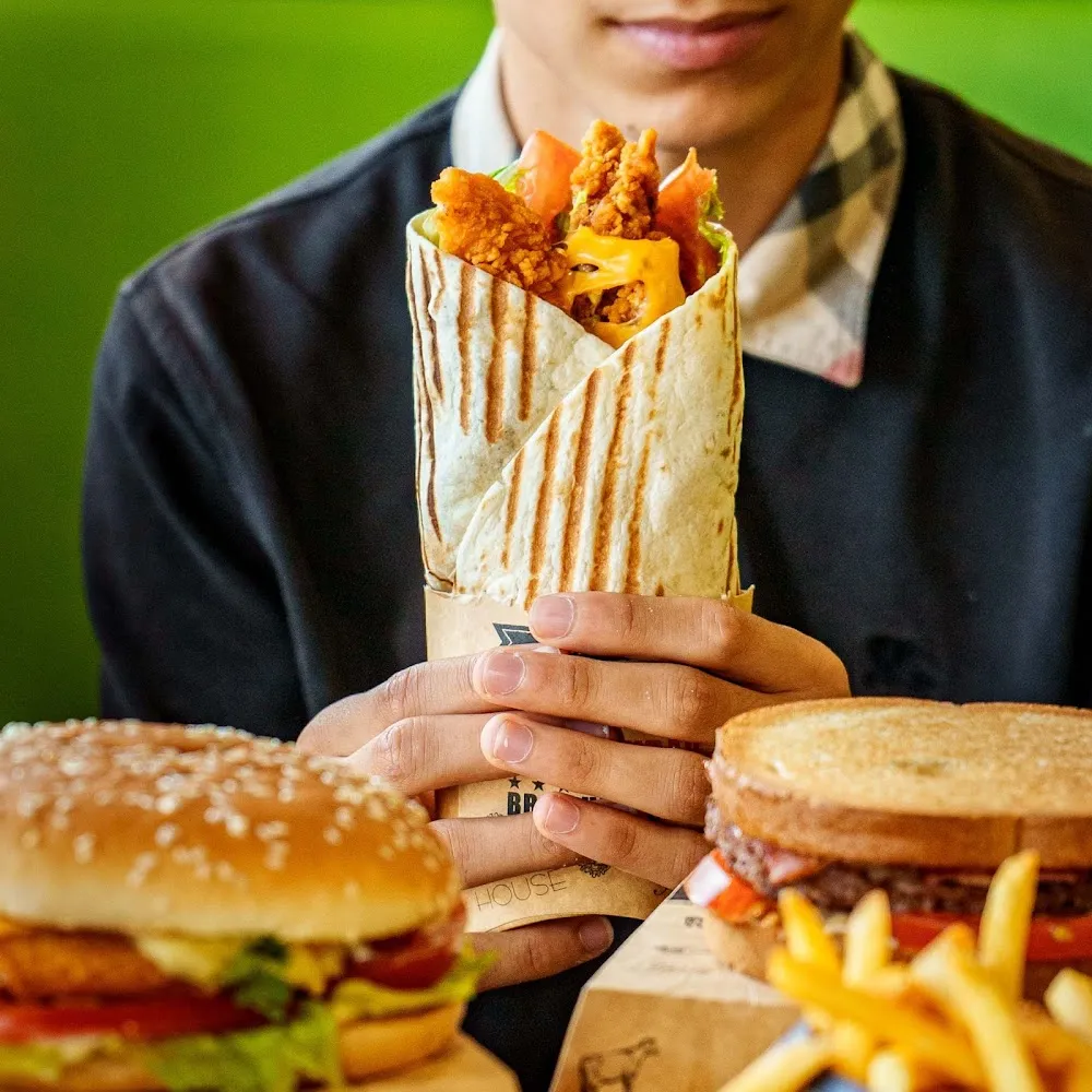 Nos Signature Burger Et Wrap